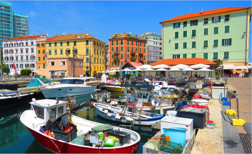 Savona Magnifico Sole Mare 150 M Wifi Climatcontrol Apartment ภายนอก รูปภาพ